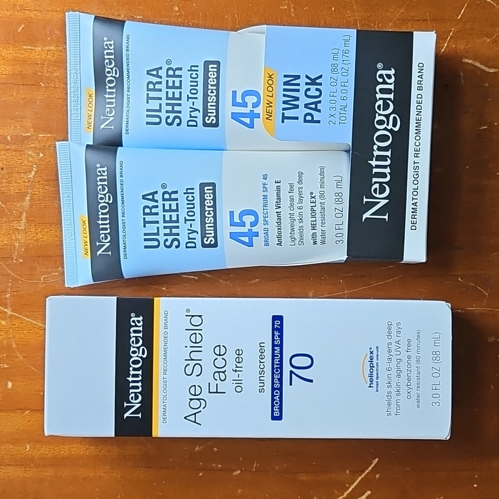 Neutrogena Sunscreen Lot